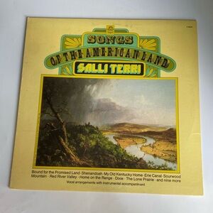 Vinyl Record Songs of the American Land by Salli Terri